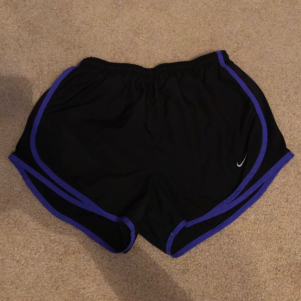 Great condition black & purple Nike shorts
